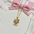 Taşlı Hello Kitty Kolye